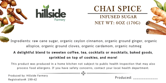 Chai Spiced Infused Sugar